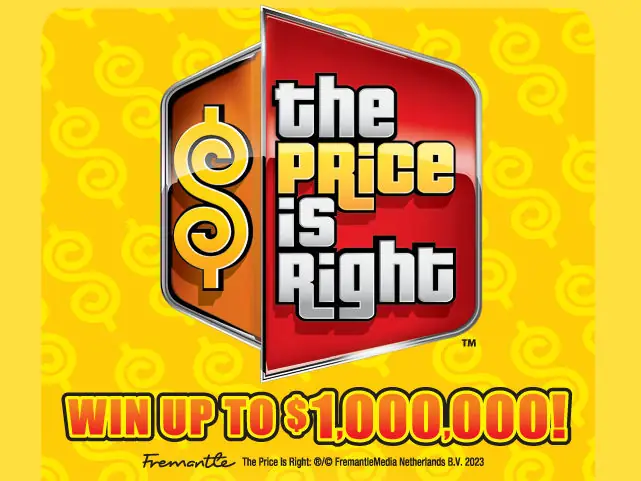 The Price is Right™ Florida scratch-off ticket