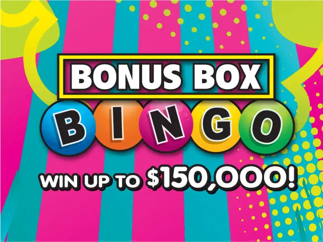 BONUS BOX BINGO Florida scratch-off ticket