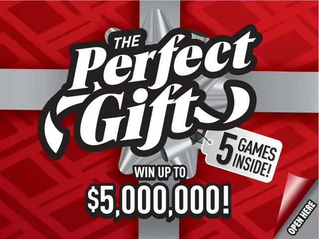 The Perfect Gift Florida scratch-off ticket
