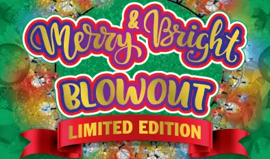 MERRY & BRIGHT BLOWOUT Massachusetts scratch ticket ticket