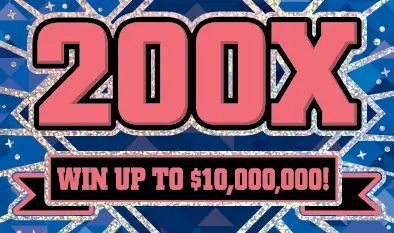 200X Massachusetts scratch ticket ticket