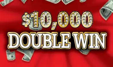 $10,000 DOUBLE WIN Massachusetts scratch ticket ticket
