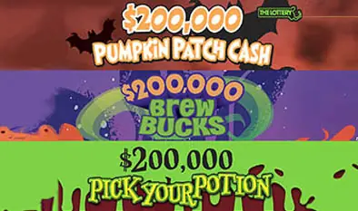 $200,000 HALLOWEEN Massachusetts scratch ticket ticket
