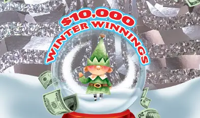 $10,000 WINTER WINNINGS Massachusetts scratch ticket ticket
