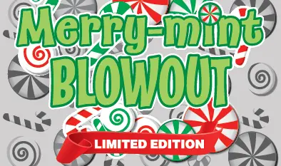 MERRY-MINT BLOWOUT Massachusetts scratch ticket ticket