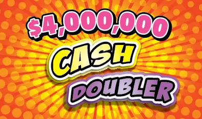 $4,000,000 CASH DOUBLER Massachusetts scratch ticket ticket