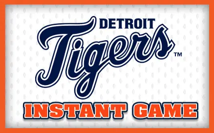 Detroit Tigers Michigan scratch-off ticket