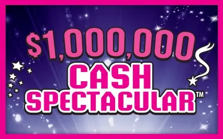 $1,000,000 Cash Spectacular Michigan scratch-off ticket