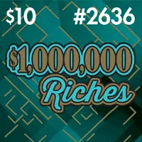 $1,000,000 Riches Texas scratch-off ticket