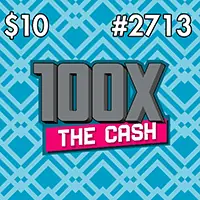 100X The Cash Texas scratch-off ticket