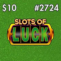 Slots of Luck Texas scratch-off ticket