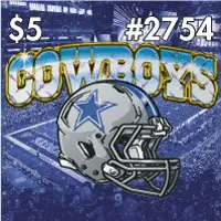 Cowboys Texas scratch-off ticket