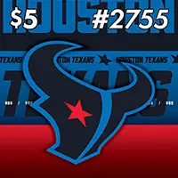 Houston Texans Texas scratch-off ticket